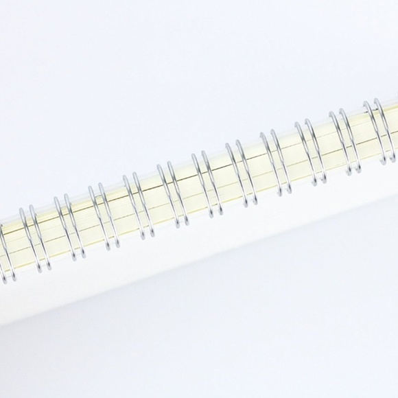 A5 TRANSPARENT HARDCOVER 3 NOTEBOOKS(DOT GRID) - Picture 3 of 5